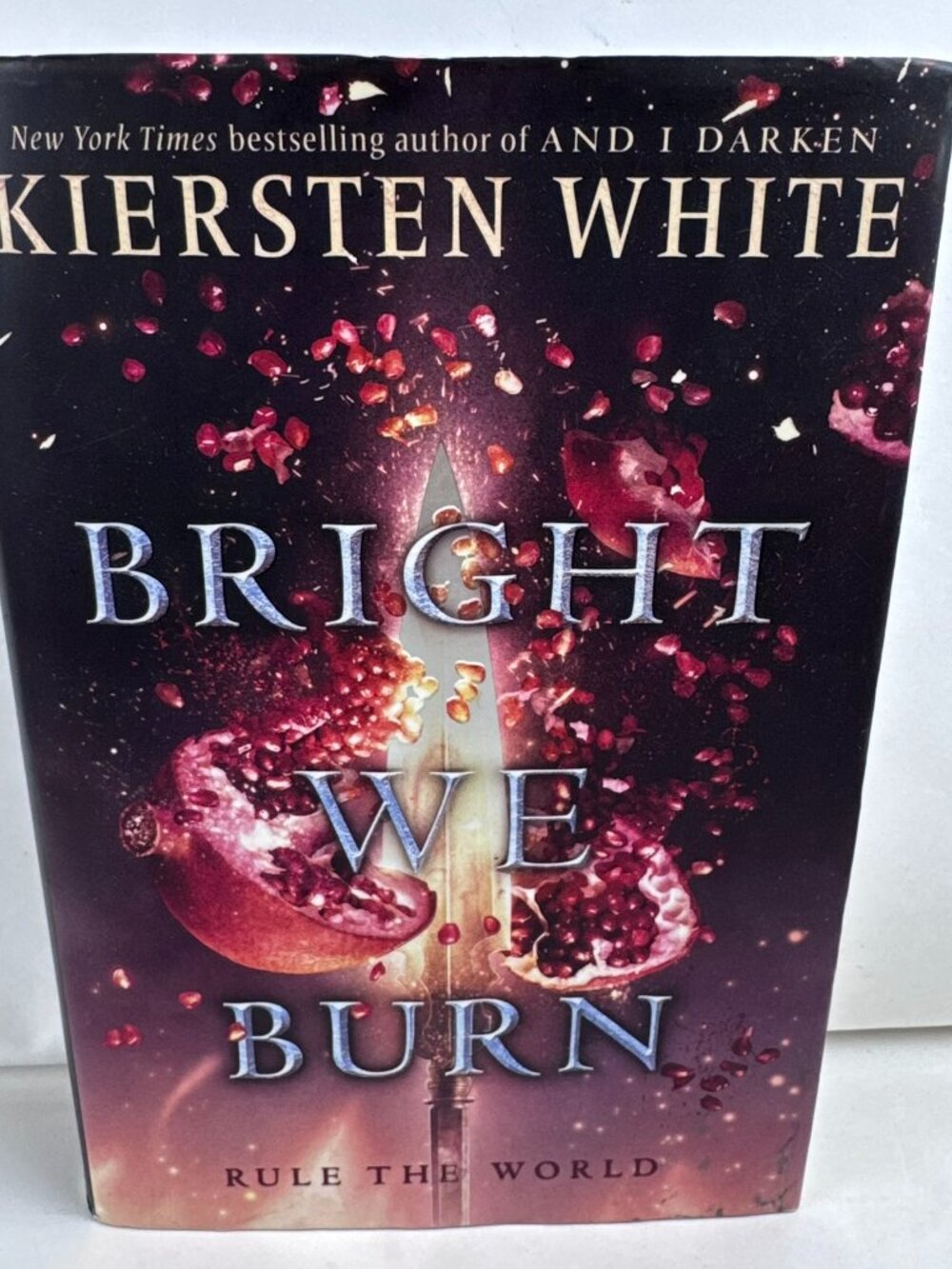 Bright We Burn by Kiersten White Hardcover Book 3 The Conqueror Saga YA Fantasy